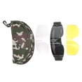 thumbnail image 1 of Protección de seguridad avanzada para uso táctico Gafas militares con lentes de PC a prueba de viento, 1 of 8