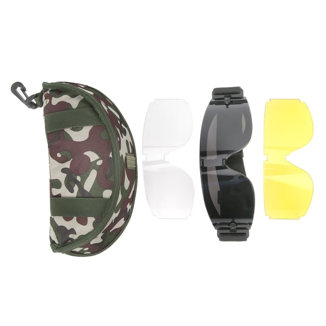 Protección de seguridad avanzada para uso táctico Gafas militares con lentes de PC a prueba de viento