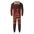 thumbnail image 4 of Penkiiy Christmas Pajamas for Family Matching Cute Long Sleeve Couples Soft Sleepwear One Piece Funny Christmas Pjs Sets S Multicolor, 4 of 4
