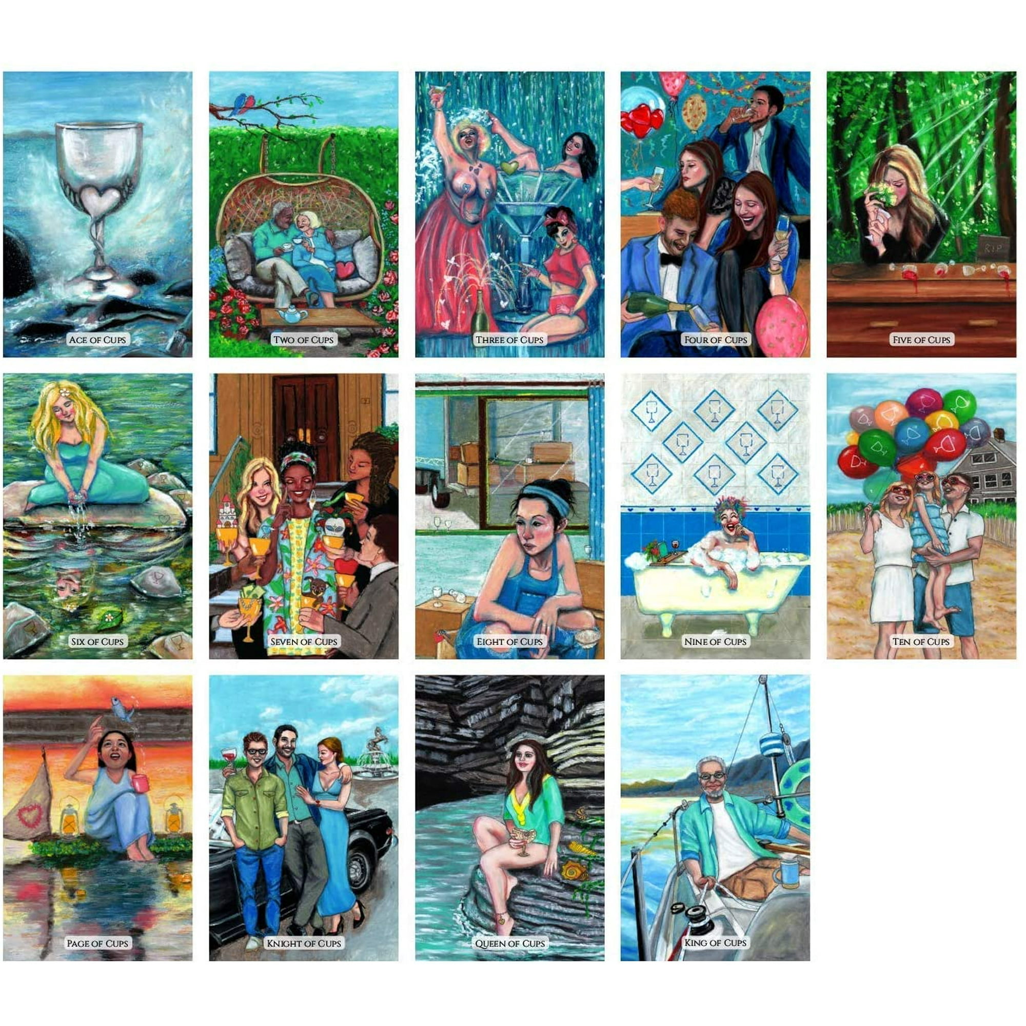 ETHONY Modern Love Tarot card Deck with 78 Beautiful cards