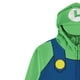 thumbnail image 3 of Disfraz: sudadera con capucha Nintendo Mario and Luigi para niños, azul y verde, 3 of 7