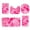 Pink, variant on Sulgyt Bathroom Rugs Sets 5 Piece with Lid Cover Bathroom Shower Rugs with U-Shaped Contour Toilet Mat Absorbent Microfiber Plush Bath Mats Non Slip Bath Rugs Machine Washable Bathroom Floor Mats