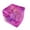 Purple, variant on Stress Cube, Slow Rising Sensory Fidget for Anxiety, Soft Gel Filled Calming Squeeze for Adults, Portable Desk Companion for Home Office