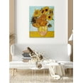 thumbnail image 2 of DECORARTS - Twelve Sunflowers, Vincent Van Gogh Art Reproduction. Giclee Canvas Prints Wall Art for Home Decor 30x24", 2 of 6