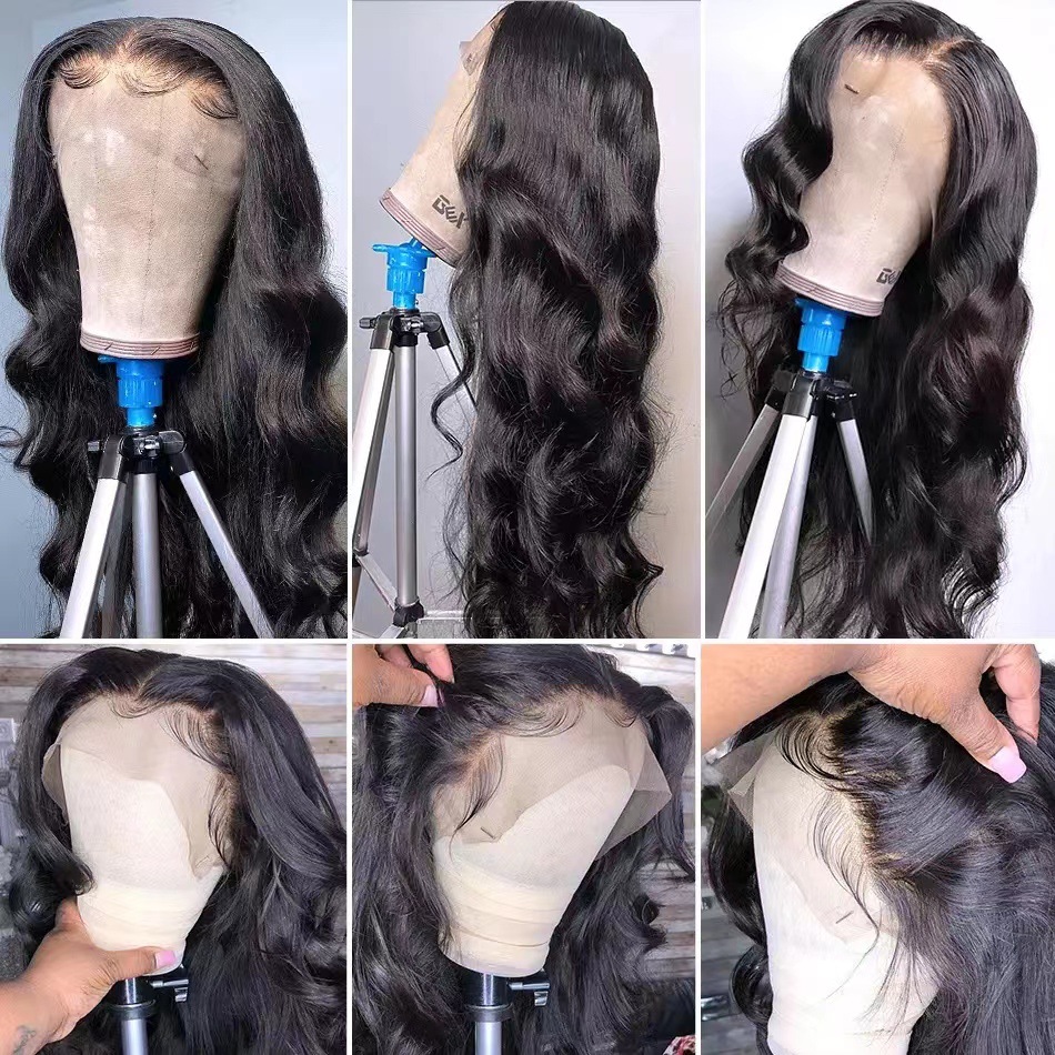 Lace Front Wigs Human Hair Body Wave 13x4 Lace Frontal Wig  display picture 1