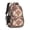 Geometric Diamond Beige, variant on Geometric Diamond White Pattern Backpack for School, Cute School Bag with Adjustable Shoulder Straps and Padded Back, 16.9"x12.6"x5.9"