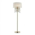thumbnail image 4 of 63 Inch Aurora Barocco Shade Crystal Gold Floor Lamp, 4 of 4