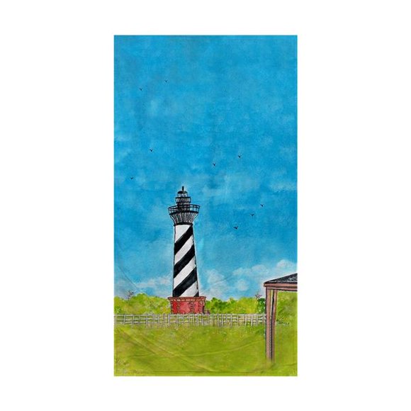 Betsy Drake BT1068 Hatteras Lighthouse, NC Beach Towel