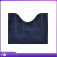 thumbnail image 6 of Ycandiee Toilet Rugs, U Shaped Toilet Rugs for Bathroom Toilet Base,Bathroom Rug Non Slip, Cotton Bathroom Rug Contour Water Absorbent Machine Washable for Decor (15.75x19.7), 6 of 6