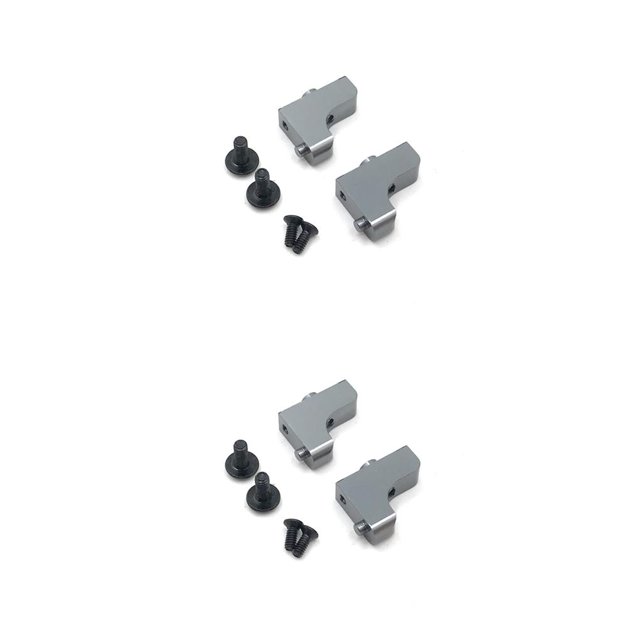 Vogacara 2 piezas de control remoto de piezas de vehículos controlados por automóviles Soporte fijo de montaje servo Accesorios de actualización de Type3 NO3 Vogacara CBP202712