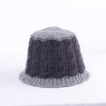 thumbnail image 2 of CoCopeaunts Bucket Hats for Mens Foldable Fashion Solid Color Knit Hat Wide Brim Outdoor UV Protection Warm Crochet Winter Hats, 2 of 8