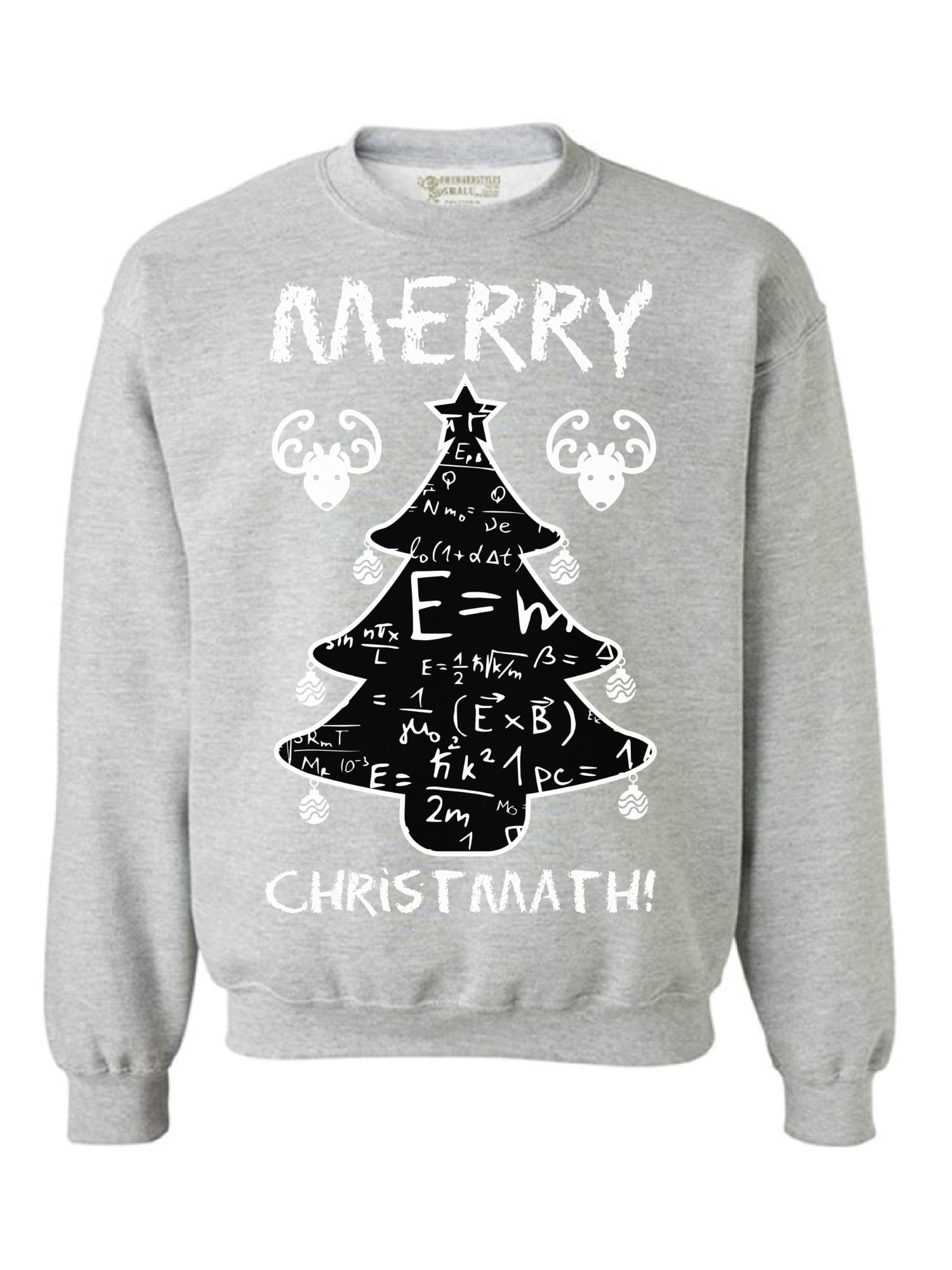 Merry Christmath Funny Math Ugly Christmas Sweater T-Shirt Gift Idea 