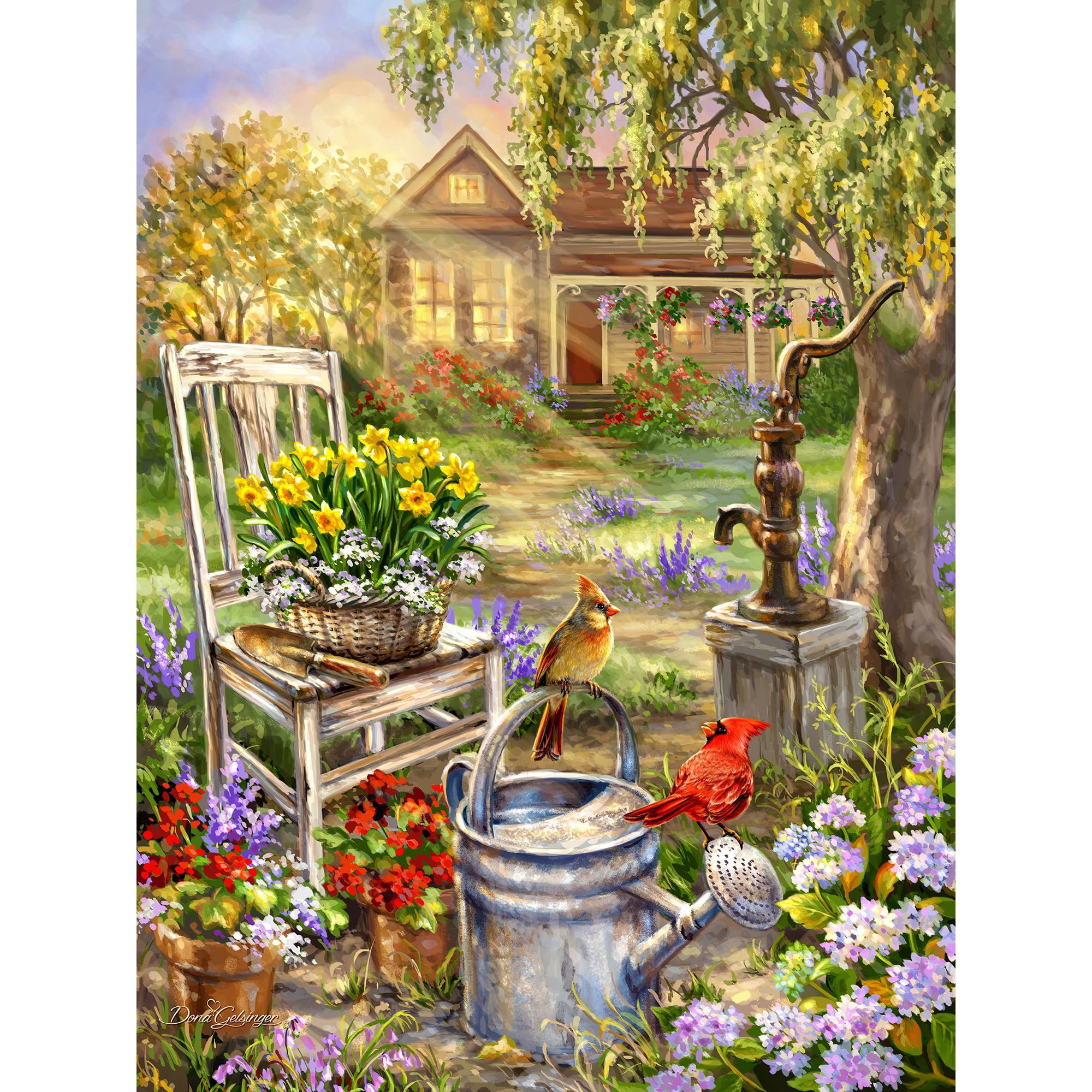 Majestic by Springbok Spring Song 300 Piece Jigsaw Puzzle