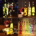 thumbnail image 4 of 12 x 20 LED Flaskljus Kork med Batteri, Bröllopsdekoration, 2M Flask-Ljus(FMY), 4 of 5