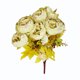 thumbnail image 1 of Ramo de flores de peonía artificial Oficina en casa Decoración floral falsa Boda Ramo de flores de seda, Camafeo verde Marrón Eigraketly HA7181-06B, 1 of 6