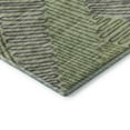 thumbnail image 4 of Addison Rugs Mayfield Washable Transitional Tropical, Leaves, Botanical Green Round Rug, 8' x 8', 4 of 5