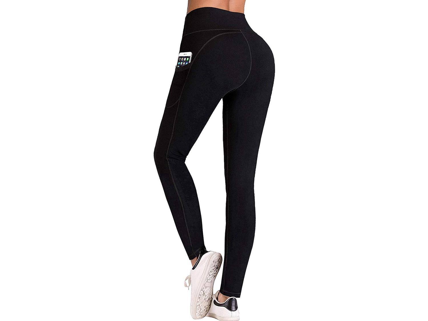 black yoga pants walmart