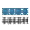 thumbnail image 3 of Dot Matrix Module,1pc 4 in 1 Dot Matrix Controller Dot Matrix LED High-Intensity Output, 3 of 8