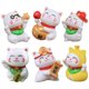 thumbnail image 1 of 6Pcs Cat Figurine Micro Landscape Decoration Kitten Figurine Mini Resin Garden Ornament, 1 of 4