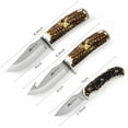 Ozark Trail Fixed Blade Hunting Knife 5Piece Set