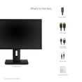 thumbnail image 5 of ViewSonic VG2440 24 Inch IPS 1080p Ergonomic Monitor with HDMI, DisplayPort, VGA, USB Inputs for Home and Office, 5 of 5