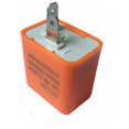 thumbnail image 2 of nipocaio 12V 2 Broches Réglables Vitesse Led Clignotant Clignotant Lumière Relais Résistance Fixer Hyper Contrôle Flash pour Moto Orange Couleur, 2pcs, 2 of 5