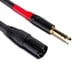 thumbnail image 3 of Cable de 6,35 mm TRS macho a XLR macho para micrófono 1/4 de pulgada y 30 cm, 3 of 7