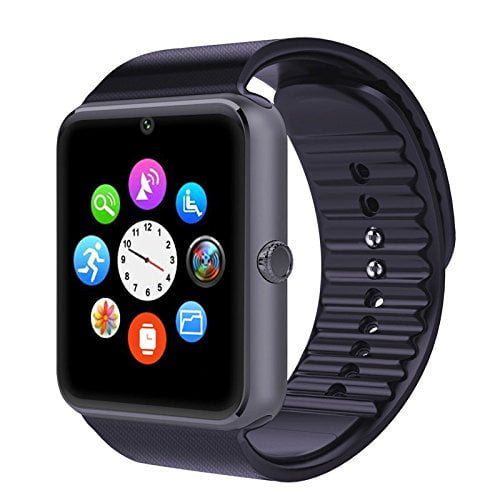 ital T6 Smart Watch Bluetooth Wrist Watch With Camera For Android Iphone Smart Phone Walmart Com Walmart Com