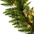 thumbnail image 2 of Vickerman 9' Camdon Fir Artificial Christmas Garland, Clear Dura-lit Incandescent Mini Lights - Faux Holiday Garland - Indoor Seasonal Home Decor, 2 of 2