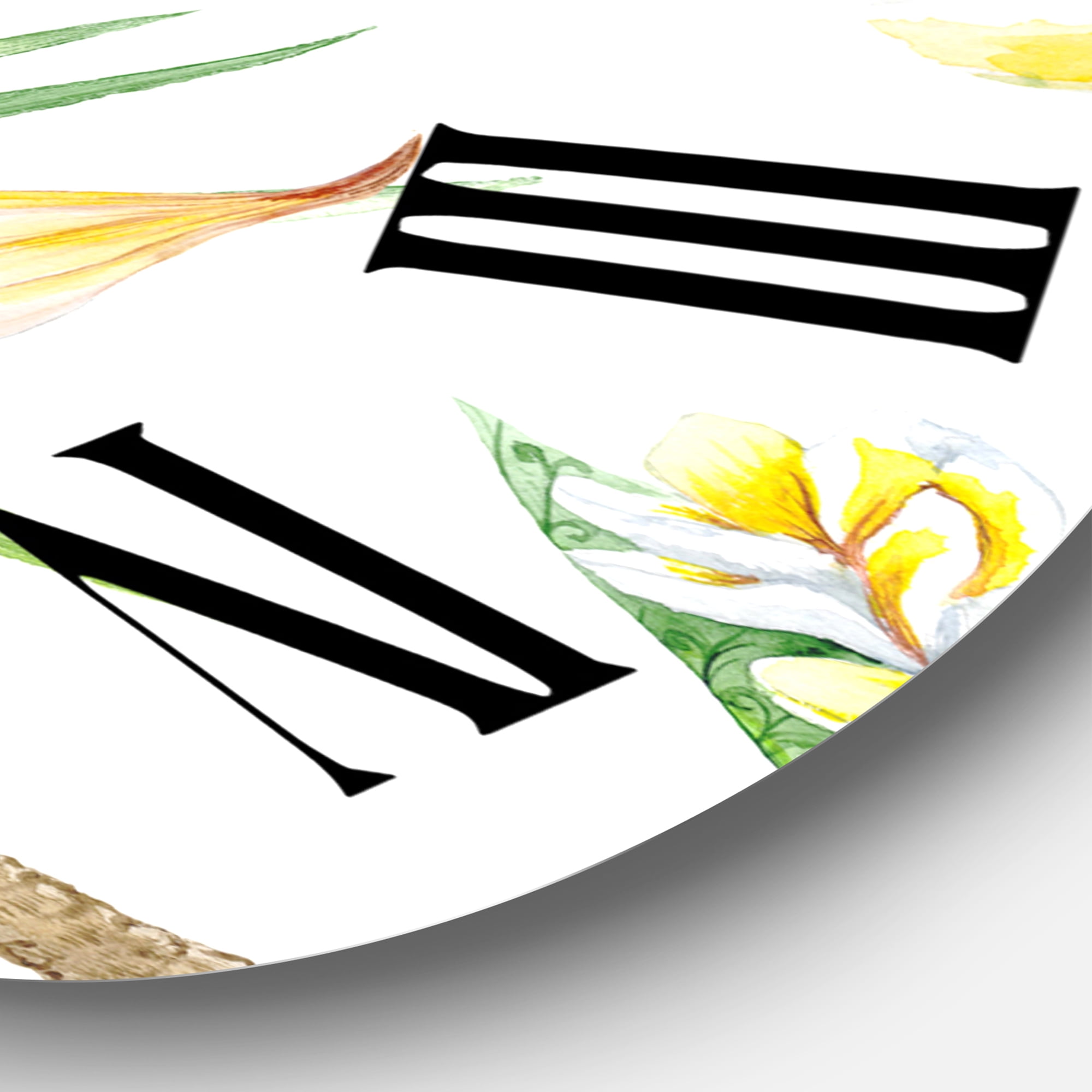 Designart 1 in Quartz Modern/Contemporary Wall Clock
