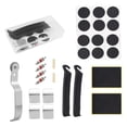 thumbnail image 1 of 25 Pièces/set Patchs de Pneu de Vélo de Montagne Vélos 25 Pièces/set Patch de Réparation de Crevaison Remplacement Professionnel Élastique Résistant à la Déchirure Entretien Coussin de Pneu, 1 of 6