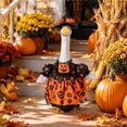 thumbnail image 3 of Ouuluon Halloween Thanksgiving Porch Goose Outfits, Cute Creative Orch Goose Outfit, 23 inch Black Costume for Lawn Garden Outdoor Festival, 3 of 9