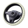thumbnail image 2 of Fotbe Rose Funda para Volante Universal de 15 pulgadas, Accesorios para Auto para Hombre y Mujer, Protector de Volante Cómodo para SUV y Sedán, 2 of 6