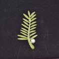 thumbnail image 1 of HEJERO de METÁNICO de METÁNICO GINKGO BRÁCHO PINES GREENOS HEBILLO para LAS MUJERES CUMPLEAÑOS - D D, 1 of 8