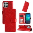 thumbnail image 1 of Funda tipo cartera GANGXUN para Motorola Moto G56 , diseño girasol, cuero PU, soporte, cierre magnético, tarjetero, 1 of 5