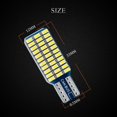 thumbnail image 3 of 6 piezas T10 192 194 168 W5W Bombillas LED 33 SMD 3014 Luces Traseras De Coche Cúpula Blanca Lámpara 12V Canbus Libre De Errores Accesorios De Automóvil, 3 of 4