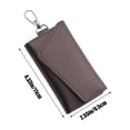 thumbnail image 3 of Funda para Llaves de Coche de Piel de Vaca Xihbxyly para El Hogar para Hombre para Parejas Brillante, 3 of 6