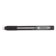 Pentel Rubber Grip Clic Eraser - Lead Pencil - Refillable - Pen - Retractable, Latex-free Grip, Ghost Resistant, Pocket Clip - 1Each - Black