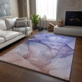 thumbnail image 6 of Addison Rugs Mayfield Washable Transitional Watercolors Navy Rectangle Rug, 2'6" x 3'10", 6 of 6