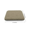 thumbnail image 7 of Chair Cushions, Chair Cushions for Dining Chairs, Memory Foam Kitchen Seat Cushions, Non-slip Chair Pads, 16.5” X 16.5” X 3.5”, 7 of 7