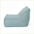thumbnail image 3 of Ettie 3 Ft. Water Resistant Fabric Bean Bag Chair for Adults | Teal | Waterproof Fabric, 3 of 5