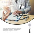 thumbnail image 3 of Weiweiguan 1Pc ID Badge Holder Pretty Cards Clip Practical Cards Holder Buckle Key Holder, 3 of 7