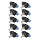 thumbnail image 1 of Controlador De Velocidad, 10 Piezas/juego Aumento De Velocidad Conector De Válvula De Control De Flujo De Aire Neumático De 6 Mm Utilizado Para Cilindro De Aire U Otros Controles, 1 of 8