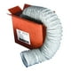 thumbnail image 1 of Manguera de ventilación Lambro 219L flexible, 4 pulgadas x 50 pies, blanca, 1 of 1