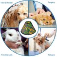 thumbnail image 4 of Citrus Trees Soft Cat Dog Recovery Collar Adjustable Cat Cone Wound Healing Protective After Surgery for Pet Cones After Surgery, 4 of 7