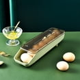 thumbnail image 3 of Recipientes de cocina Caja de almacenamiento de huevos Fresh Keep Refrigerador Bandeja de huevos (Verde) Likrtyny Para estrenar, 3 of 8