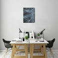 thumbnail image 7 of Impressive Black Abstract Leaves Canvas Art - Perfect Living Room & Bedroom Decor, Modern Family Wall Decorations, High-quality Print, 12X16 inches, 7 of 7