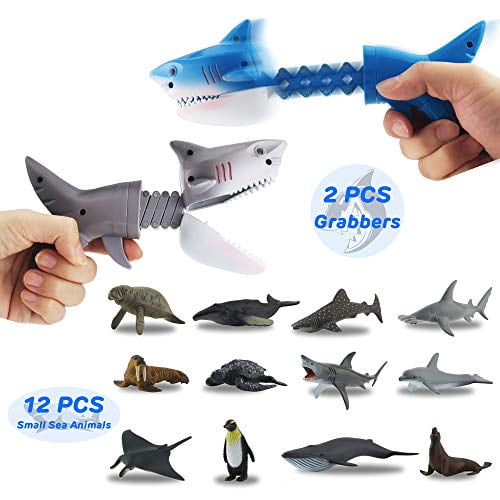 small plastic shark toys