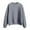 B, variant on Jiyugala Sweatshirt for Women Winter Fall Round Neck Long Sleeve Solid Plus Velvet Casual Tops