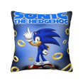 thumbnail image 1 of Sonic 18 * 18 En Estuche De Almohada Cuadrado De Dibujos Animados De Felpa Corta Funda Cojín (Almohadilla No Incluida), 1 of 4